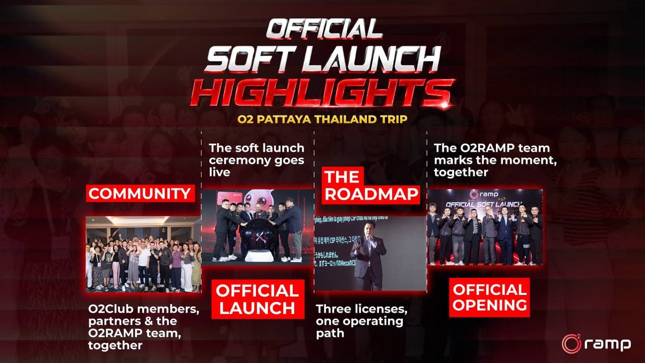 O2Ramp Official Soft Launch Highlights - Pattaya Thailand